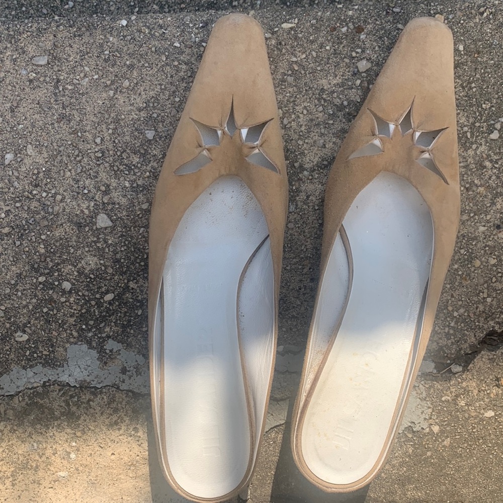 Jil Sander beige shoes 40 leather